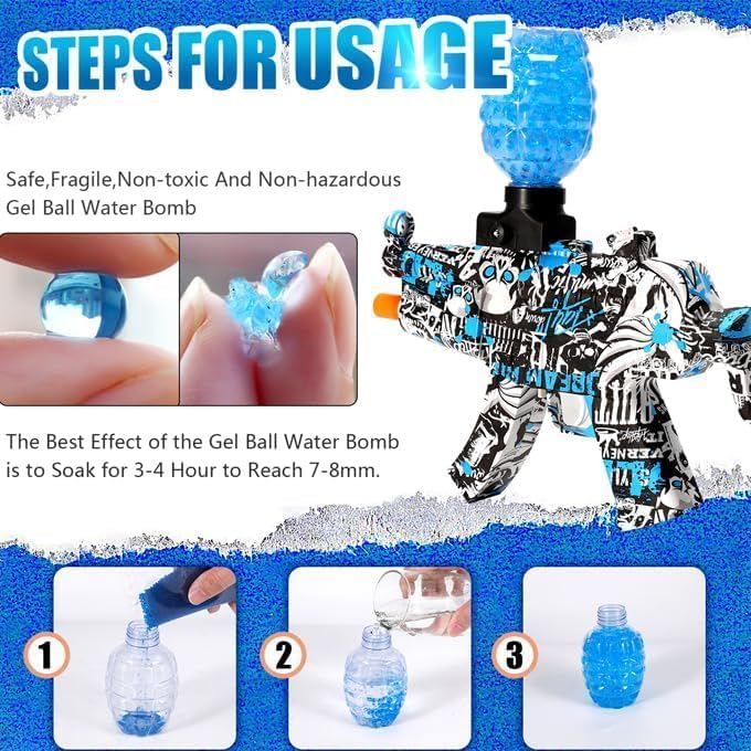 Electric Gel Blaster Gun Toy