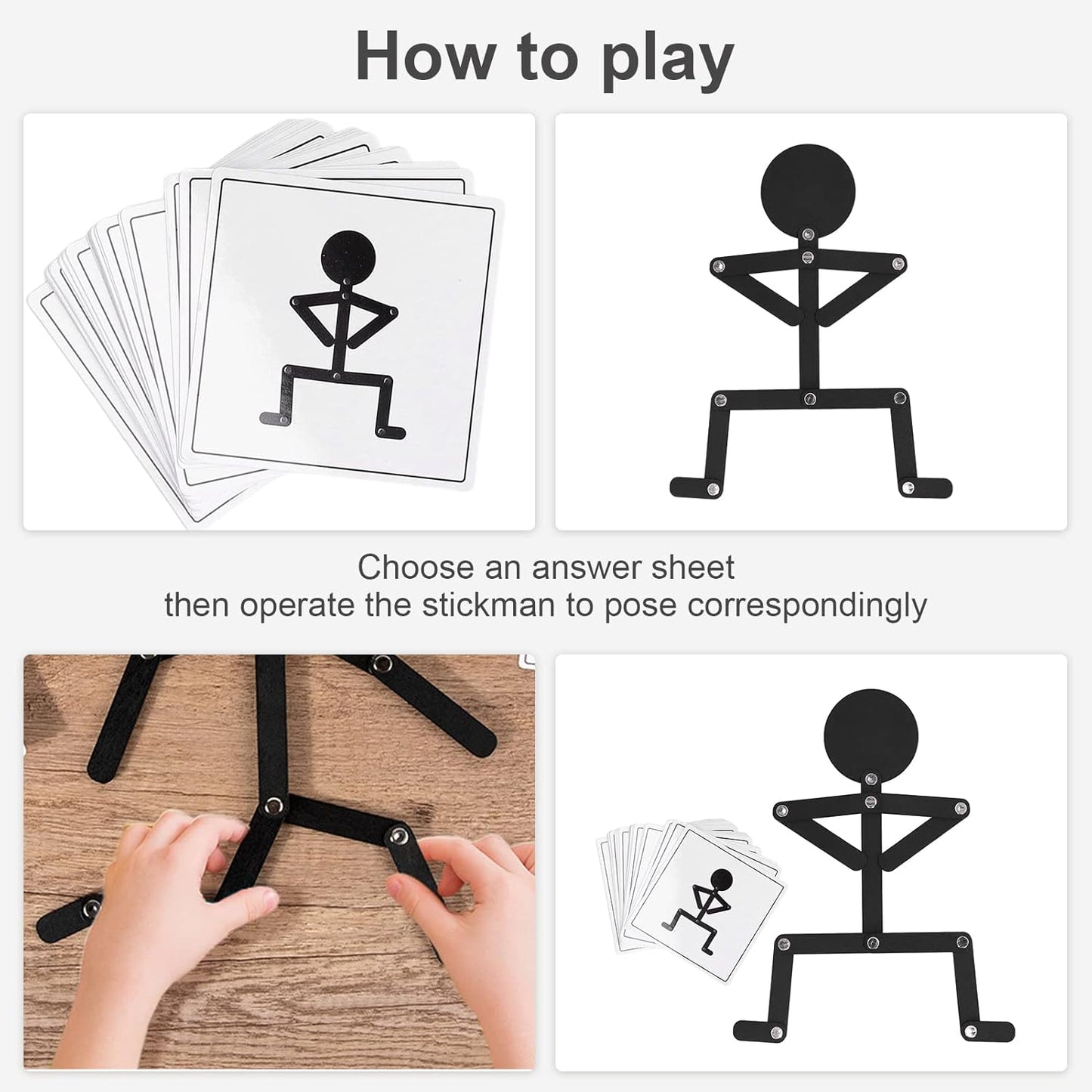 Magic Stickman – Montessori Early Learning DIY Assemble Toy for Kids & Adults (Buy 1 get 1 FREE)