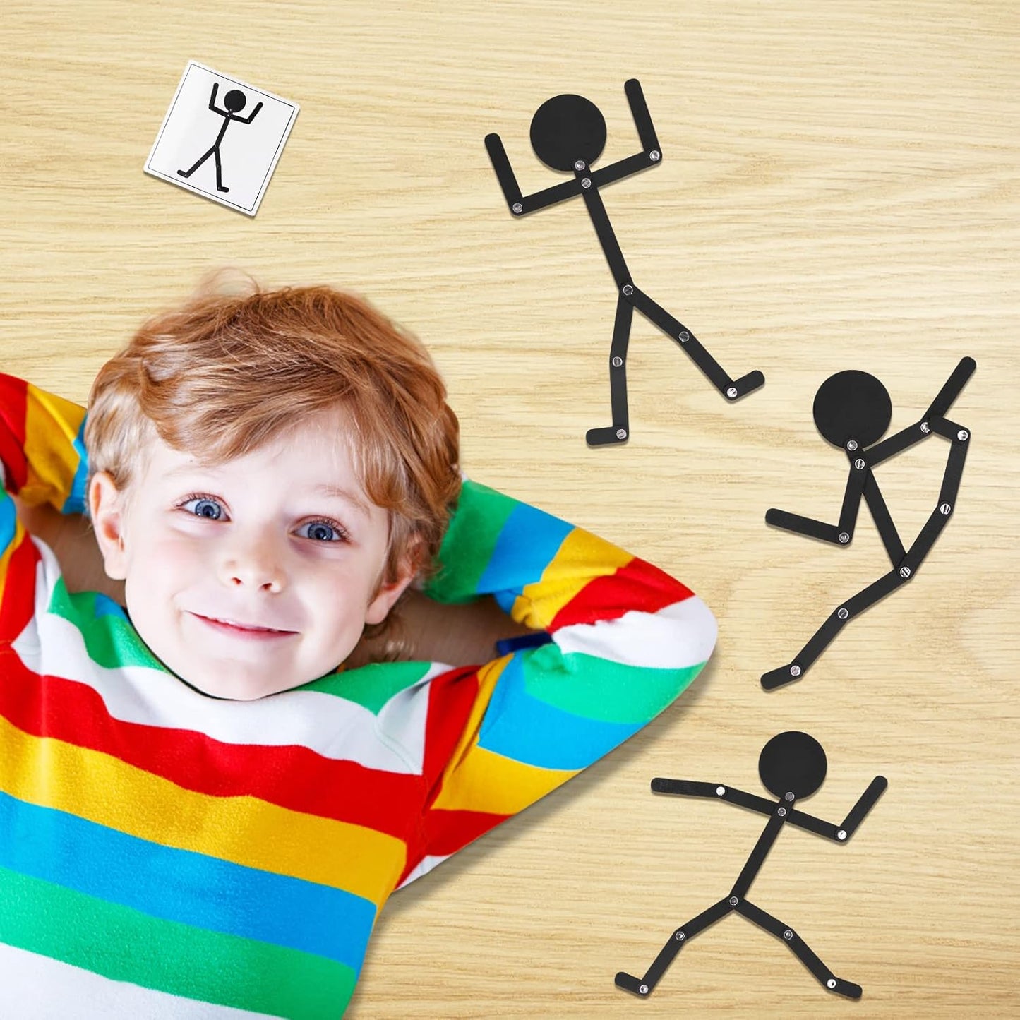 Magic Stickman – Montessori Early Learning DIY Assemble Toy for Kids & Adults (Buy 1 get 1 FREE)
