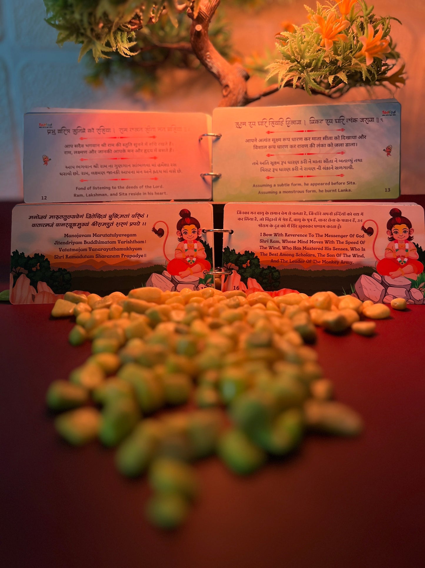 🕉️ Divine Duo: Mantra + Chalisa with Meanings in Gujarati, Hindi & English