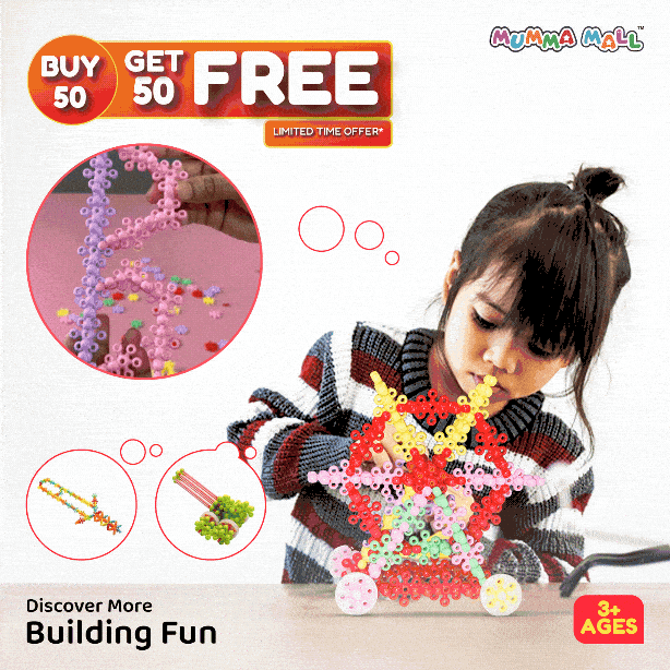 Snowflake Interlocking Building Blocks for Kids + FREE Learning 2000+ pages PDF worksheet for kids📚