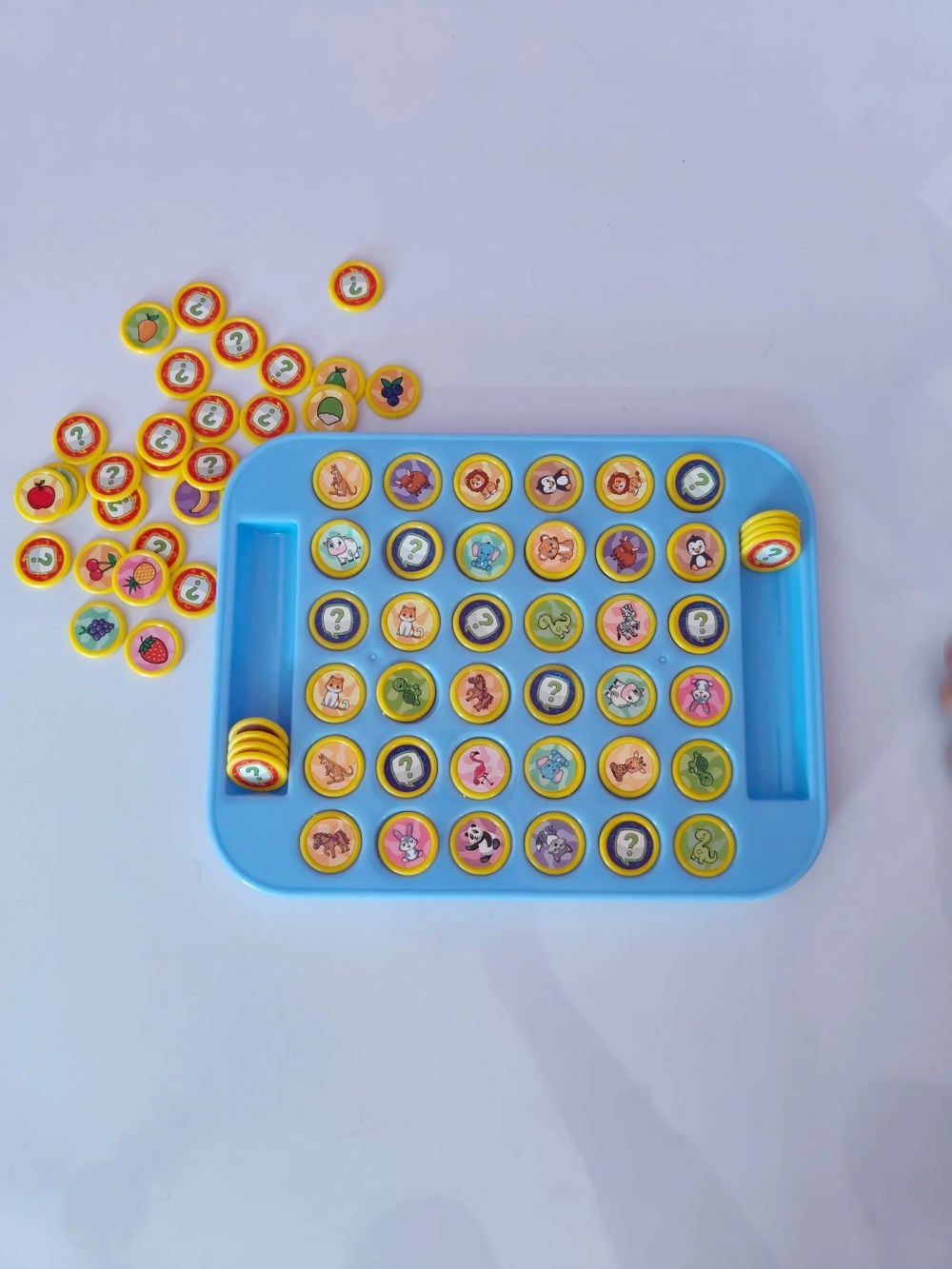 🐻🧠 Flip Match Animal Memory Game Board 🐰