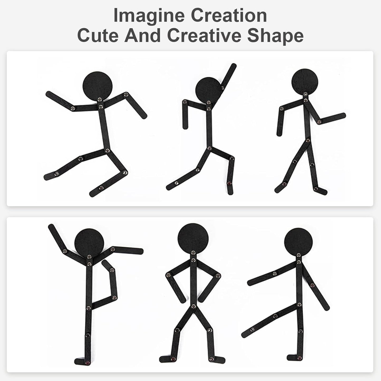 Magic Stickman – Montessori Early Learning DIY Assemble Toy for Kids & Adults (Buy 1 get 1 FREE)