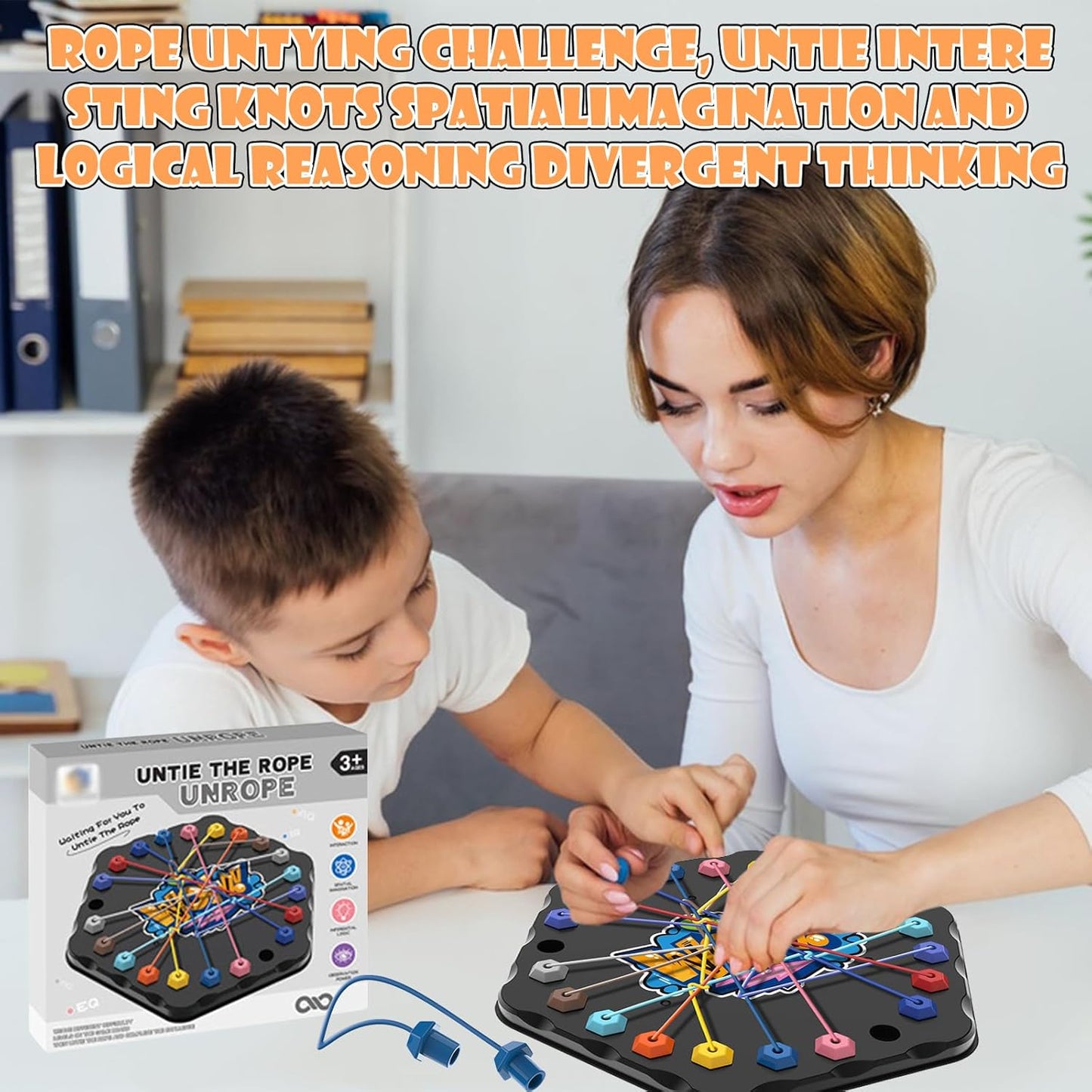 🎯🪢 Smart Loops – Interactive Rope Puzzle for Kids