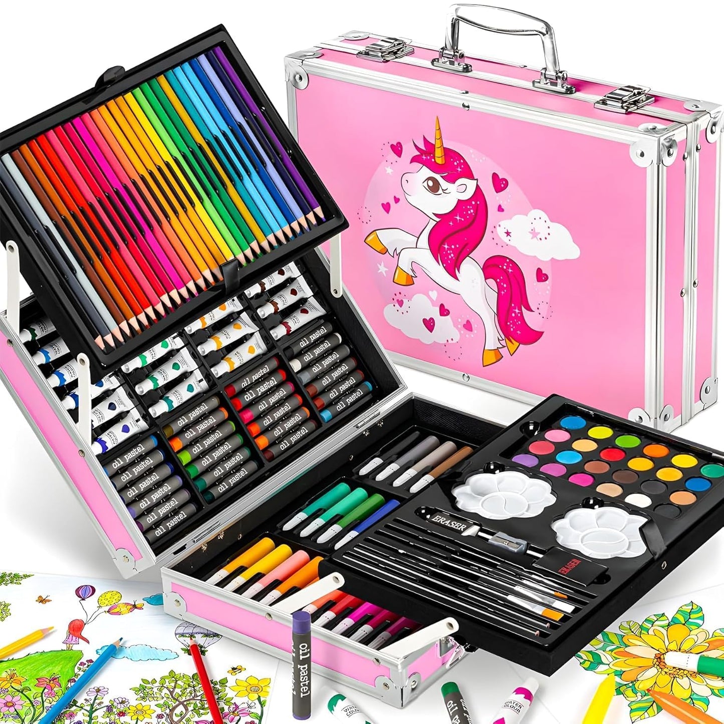 🎨 Mumma Mall – Little Artist Box (145 Pcs)