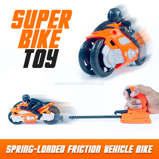 🏎️ Turbo Rider Bike Toy – Friction-Powered Fun 🚴‍♂️
