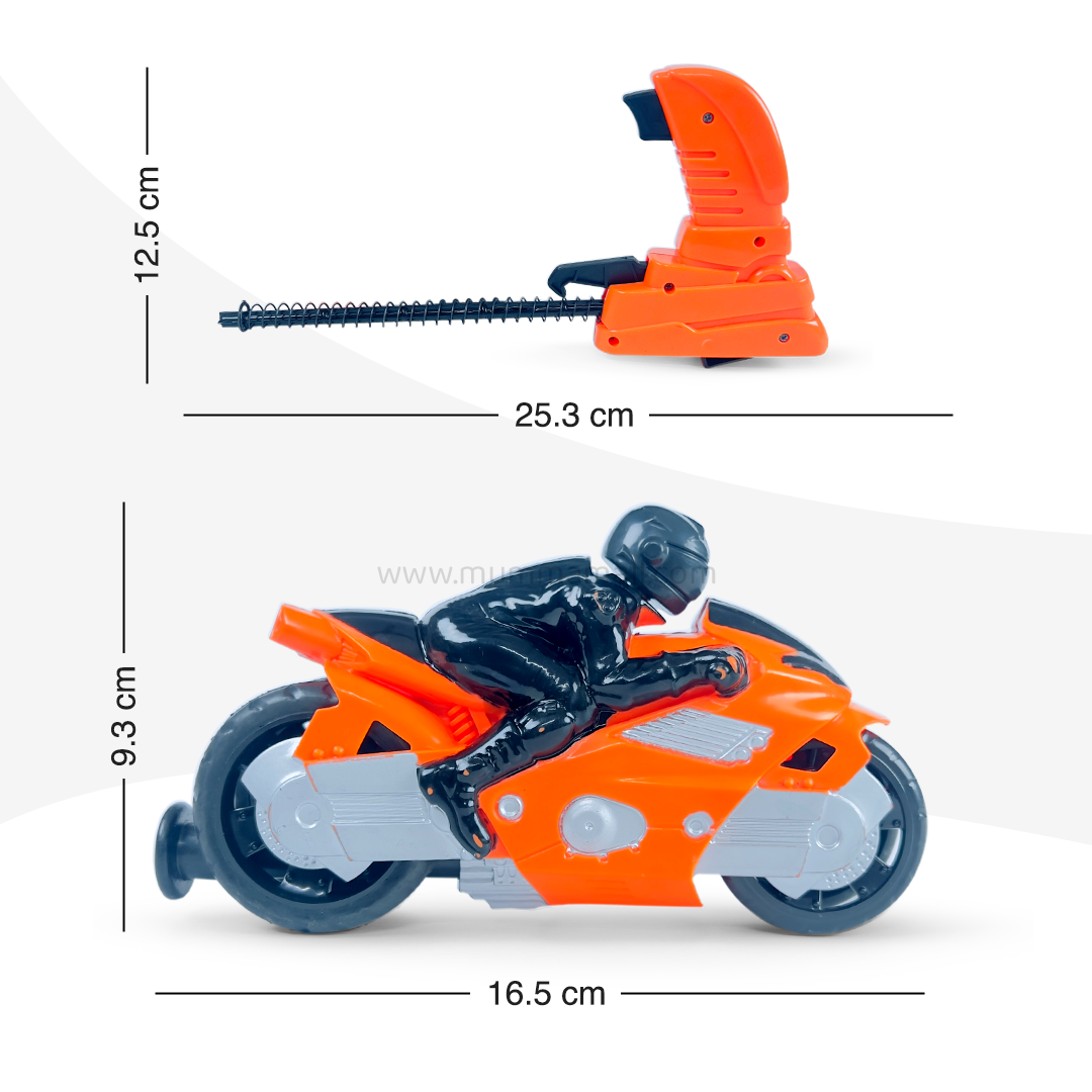 🏎️ Turbo Rider Bike Toy – Friction-Powered Fun 🚴‍♂️
