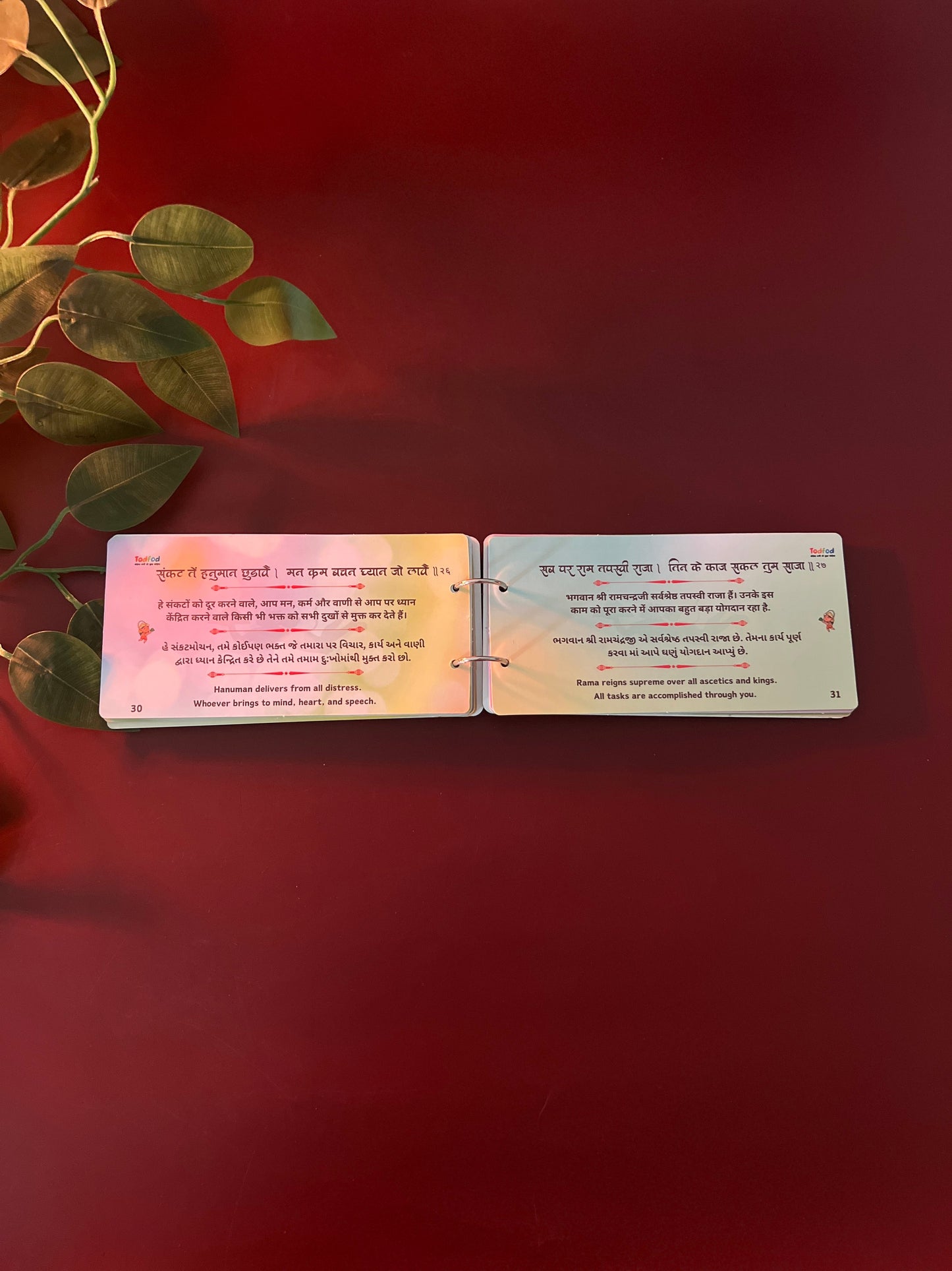 🕉️ Divine Duo: Mantra + Chalisa with Meanings in Gujarati, Hindi & English