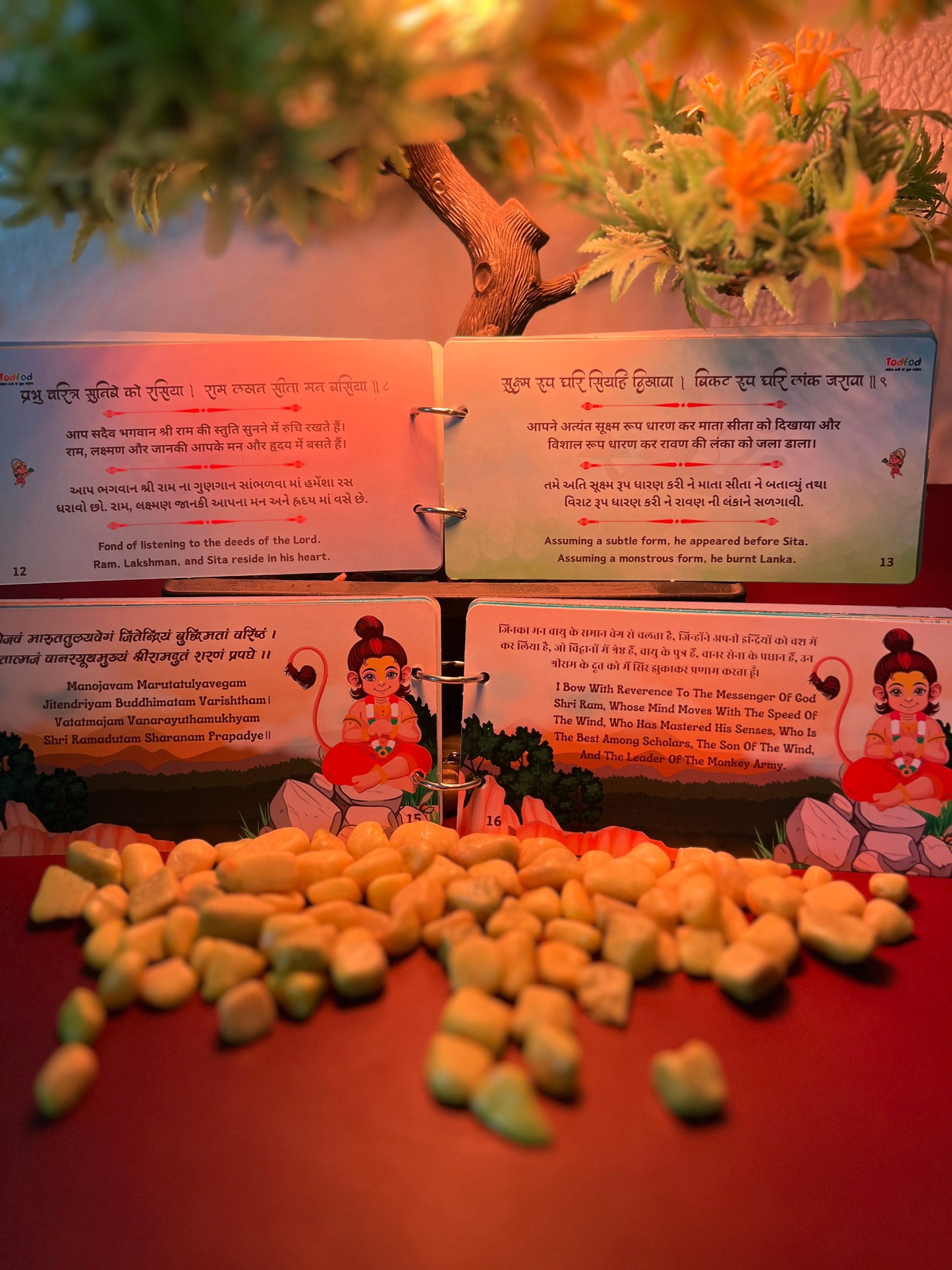 🕉️ Divine Duo: Mantra + Chalisa with Meanings in Gujarati, Hindi & English