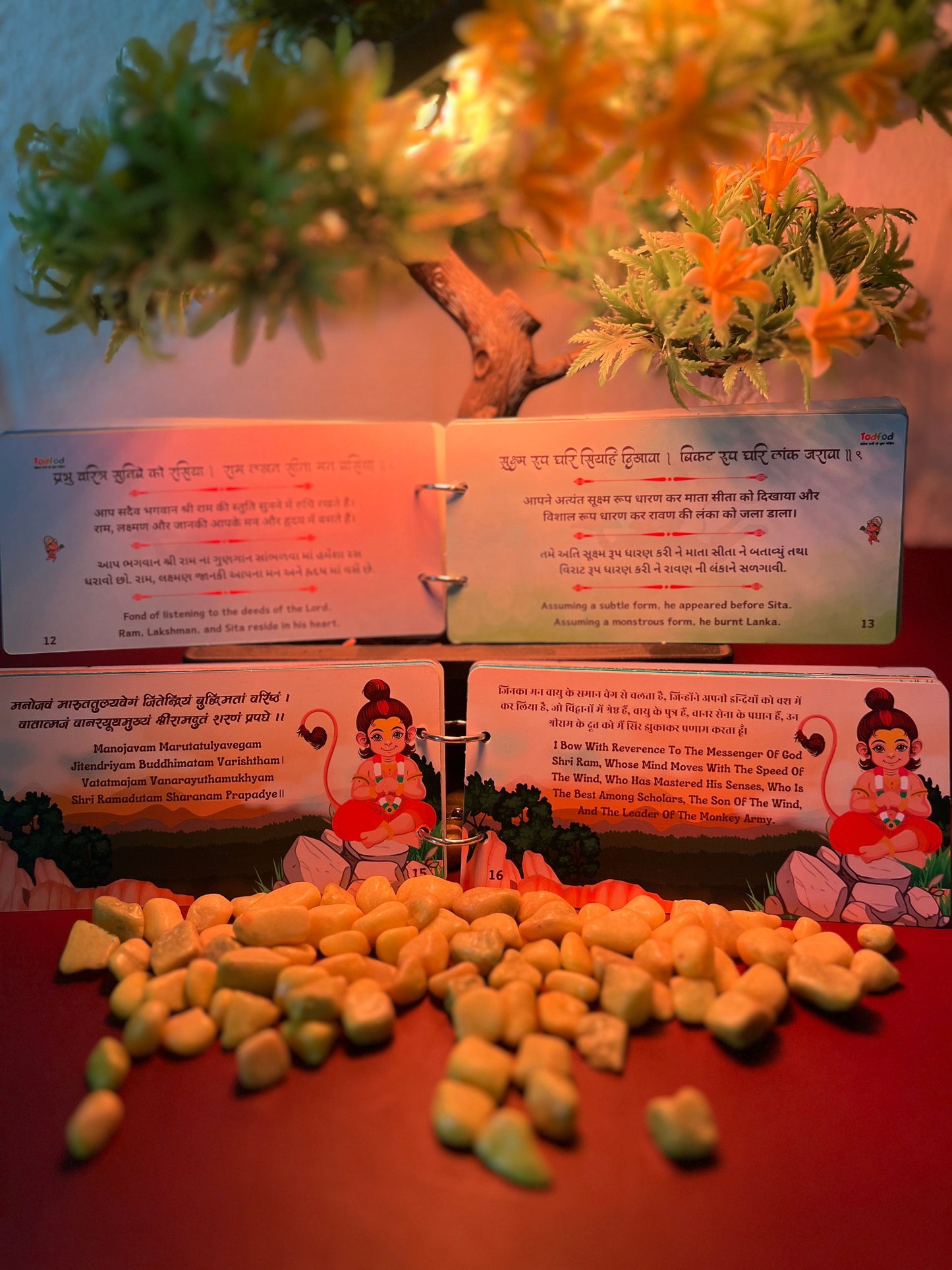 🕉️ Divine Duo: Mantra + Chalisa with Meanings in Gujarati, Hindi & English