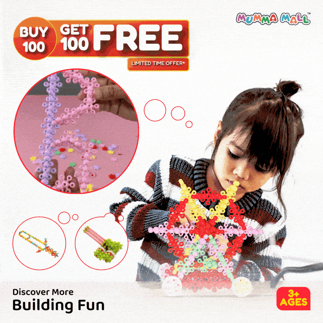 Snowflake Interlocking Building Blocks for Kids + FREE Learning 2000+ pages PDF worksheet for kids📚