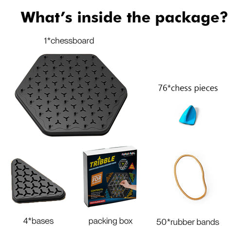 Triangle shape rubber game!! 2-4 player game (NEWLY LAUNCHED) - Boost Cognitive Skills & Fun for Kids & adults